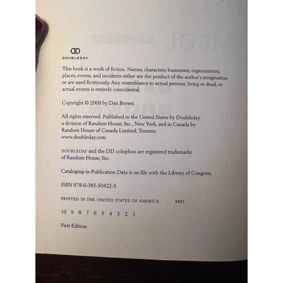 The Lost Symbol by Dan Brown - 2009 - Picture 6 of 7